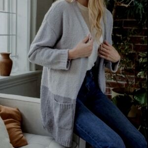 Thread and Supply Teddy Knit Cozy Cloud Wrap One Size